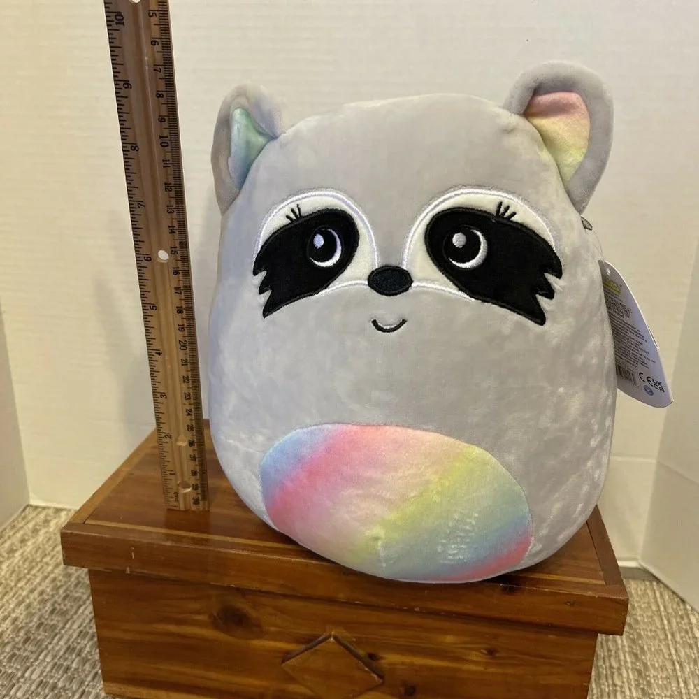 Squishmallow‎ 8 Inch Max the Raccoon, New, Non-Smoking Household, Tags Attached